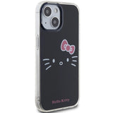 Hello Kitty IML Kitty Face case for iPhone 15 - black