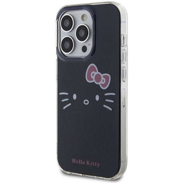 Hello Kitty IML Kitty Face case for iPhone 15 Pro Max - black
