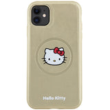 Hello Kitty Leather Kitty Head MagSafe case for iPhone 11 / Xr - gold
