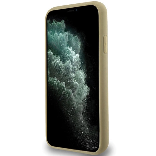 Hello Kitty Leather Kitty Head MagSafe case for iPhone 11 / Xr - gold