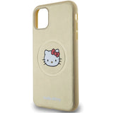 Hello Kitty Leather Kitty Head MagSafe case for iPhone 11 / Xr - gold
