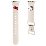Hello Kitty Silicone Kitty Head strap for Apple Watch 38/40/41mm - beige