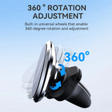 Wozinsky WUMKO magnetisk telefonholder til billuftventil - sort