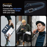 Spigen Wallet S Pro Case til iPhone 15 Pro - Navy Blue