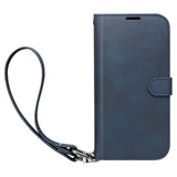 Spigen Wallet S Pro Case til iPhone 15 Pro - Navy Blue