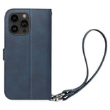 Spigen Wallet S Pro Case til iPhone 15 Pro - Navy Blue