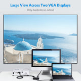 Ugreen 40254 1x2 VGA Splitter 1920x1440 60Hz - sort