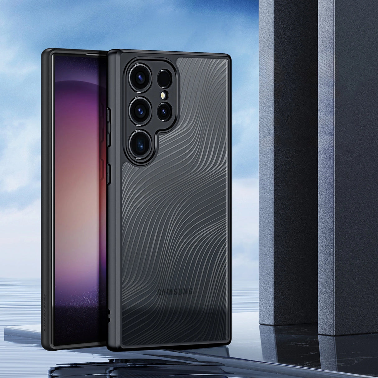 Dux Ducis Aimo case for Samsung S24 Ultra - black
