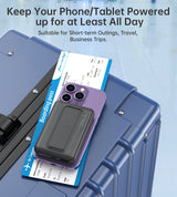 Choetech B662 trådløs MagSafe 5000mAh powerbank - sort