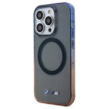 BMW Gradient Bumper MagSafe-hylster til iPhone 15 Pro Max - grå