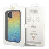 Guess IML Faceted Mirror Disco Iridescent case for iPhone 11 / Xr - multicolor