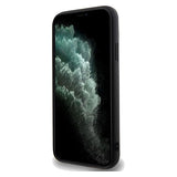 Guess Disco Metal Script-hylster til iPhone 11 / Xr - sort