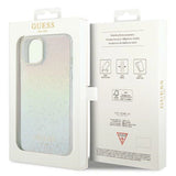 Guess IML Faceted Mirror Disco Iridescent case for iPhone 12/12 Pro - multicolor
