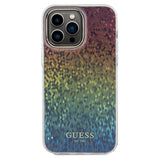 Guess IML Faceted Mirror Disco Iridescent case for iPhone 13 Pro / 13 - multicolor