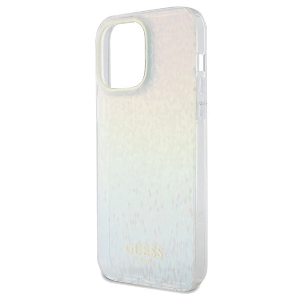 Guess IML Faceted Mirror Disco Iridescent case for iPhone 13 Pro / 13 - multicolor