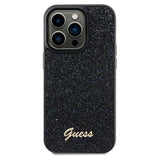 Guess Disco Metal Script case for iPhone 13 Pro / 13 - black