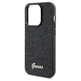 Guess Disco Metal Script case for iPhone 13 Pro / 13 - black