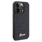 Guess Disco Metal Script case for iPhone 14 Pro - black