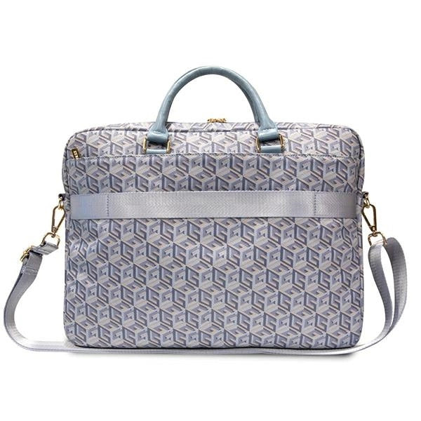 Guess GCube Stripes bag for a 16" laptop - blue