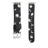 Hello Kitty Heads & Bows Pattern Strap for Apple Watch 38/40/41mm - Black