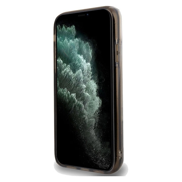 Karl Lagerfeld Liquid Glitter Choupette case for iPhone 11 / Xr - transparent