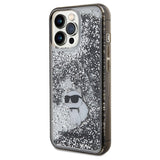 Karl Lagerfeld Liquid Glitter Choupette case for iPhone 13 Pro / 13 - transparent