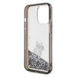 Karl Lagerfeld Liquid Glitter Choupette case for iPhone 13 Pro / 13 - transparent