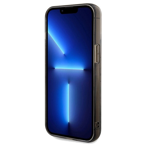 Karl Lagerfeld Liquid Glitter Choupette case for iPhone 13 Pro Max - transparent