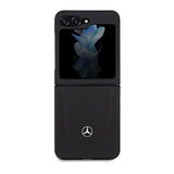 Mercedes Leather Urban case for Samsung Galaxy Z Flip 5 - black