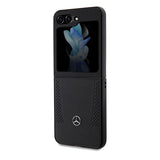 Mercedes Leather Urban case for Samsung Galaxy Z Flip 5 - black