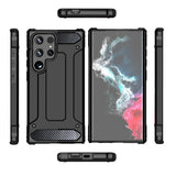 Hybrid Armor case til Samsung Galaxy S24 Ultra - sort