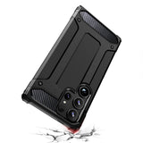 Hybrid Armor case til Samsung Galaxy S24 Ultra - sort