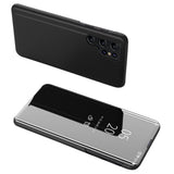 Clear View Case til Xiaomi POCO C65 / Redmi 13C med flap - sort