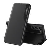 Eco Leather View Case til Xiaomi POCO C65 / Redmi 13C med flap - sort