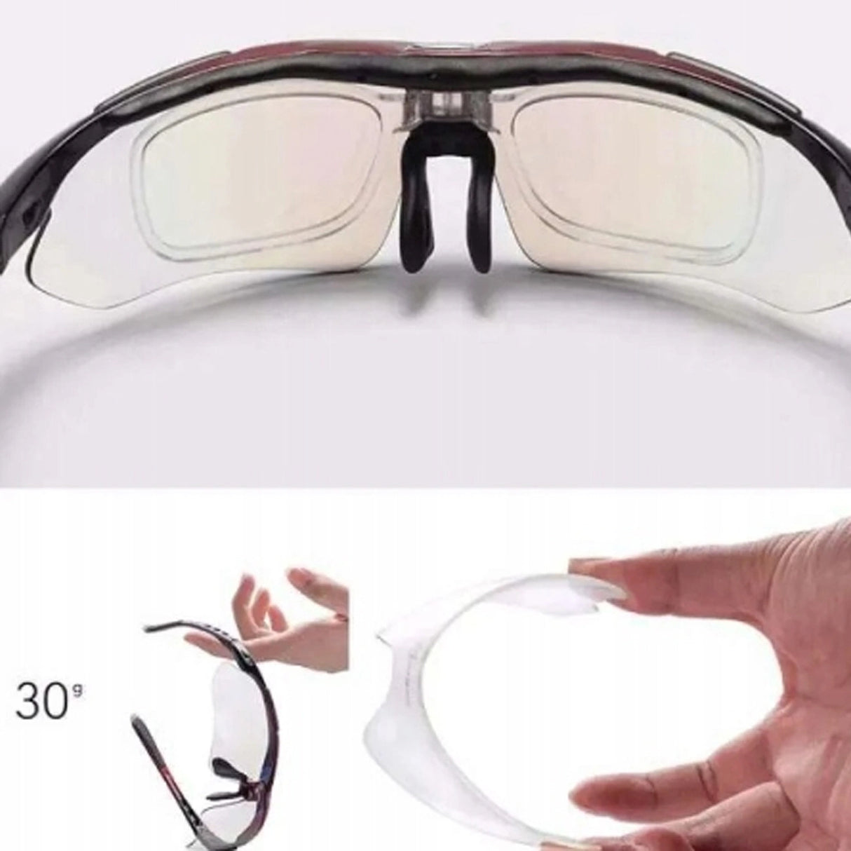 Rockbros 10003 Polarized Cycling Glasses - Black