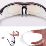 Rockbros 10003 Polarized Cycling Glasses - Black