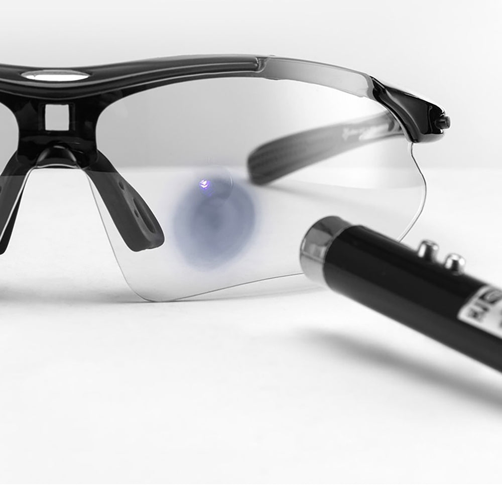 Rockbros 10143 photochromic UV400 cycling glasses - black