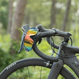 Rockbros 10134PL Polarized Cycling Glasses - Blue and Pink