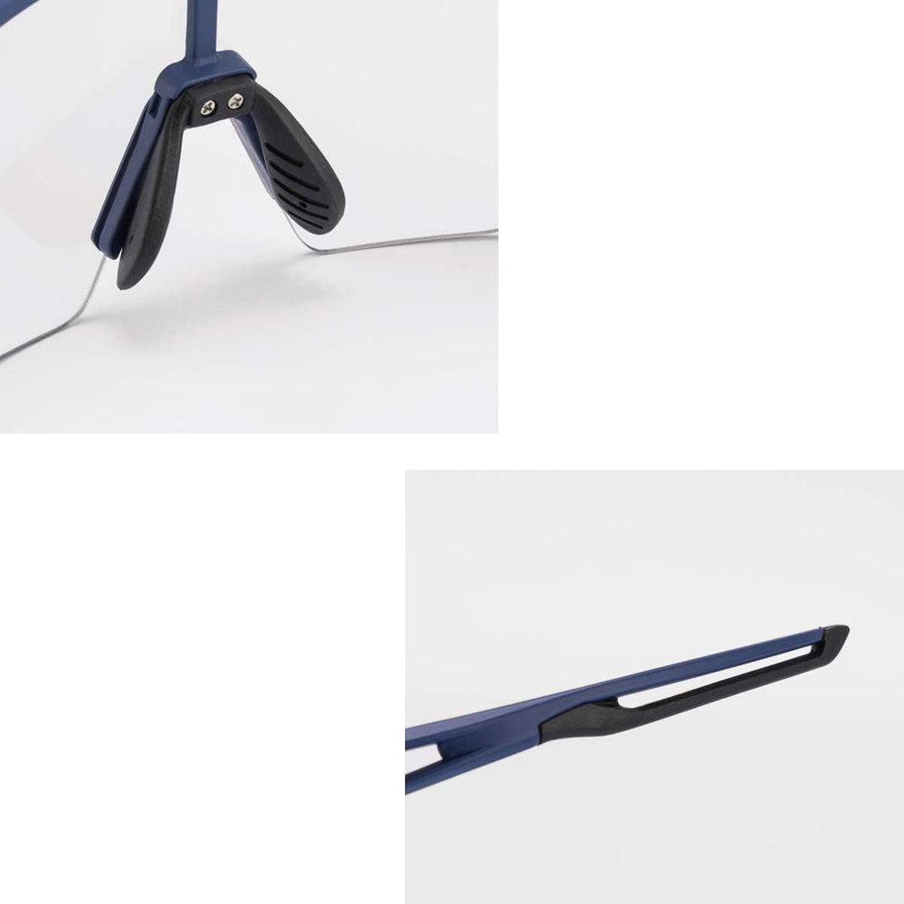 Rockbros 10174 UV400 Cycling Glasses - Blue