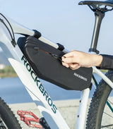Rockbros AS-043 bicycle bag with Velcro 3l - black