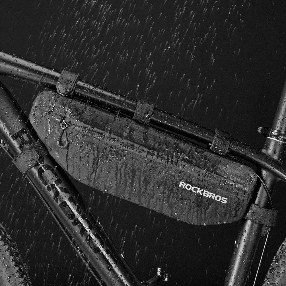 Rockbros AS-043 bicycle bag with Velcro 3l - black