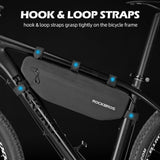 Rockbros AS-043 bicycle bag with Velcro 3l - black