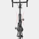 Rockbros B67 vandtæt cykeltaske - sort