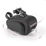 Rockbros C40 bicycle bag under the saddle - black