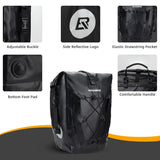 Rockbros 30140022001 waterproof bicycle bag for trunk - black