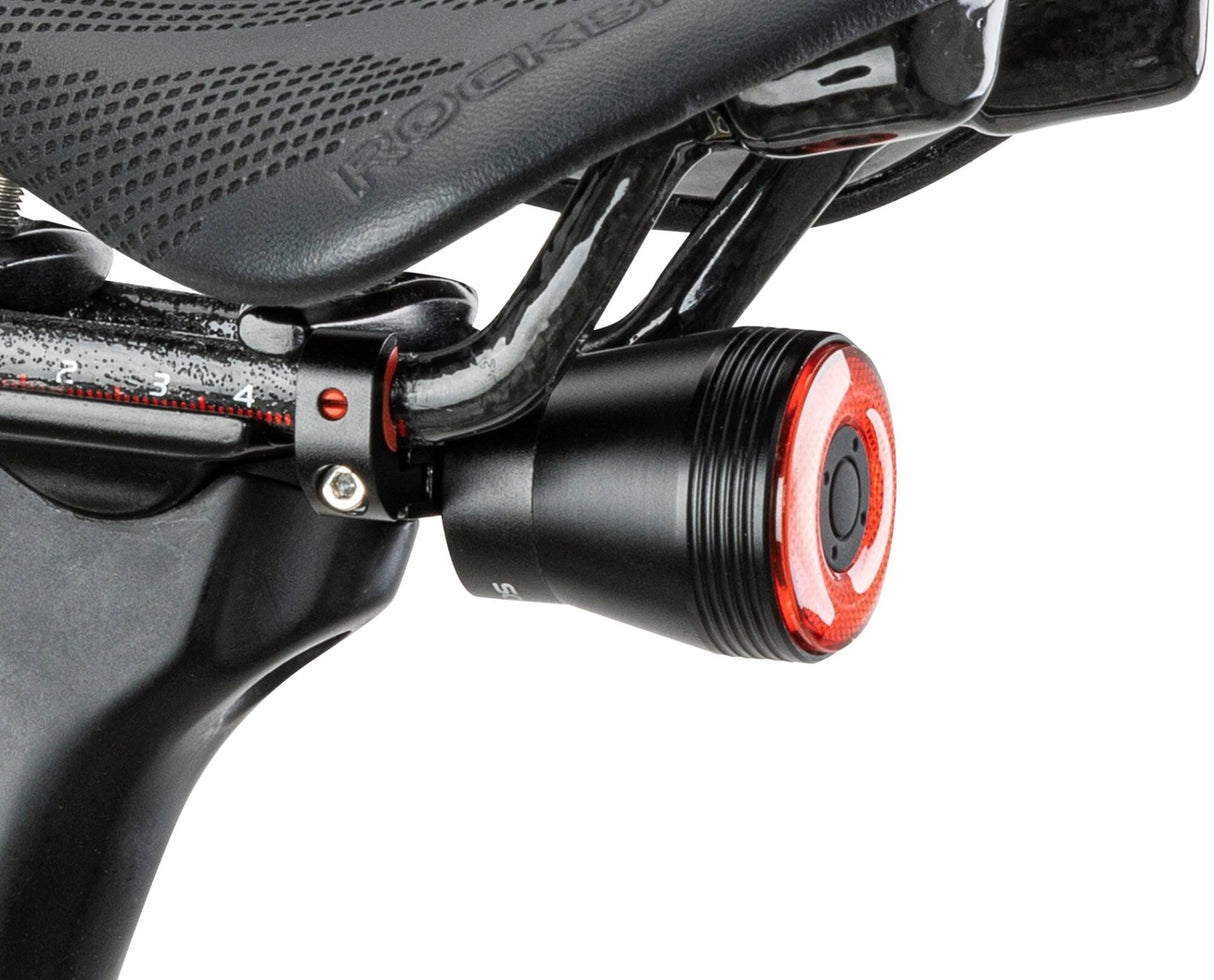 Rockbros Q5 Rear Bike Light with Intelligent Stop System - Black