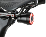 Rockbros Q5 Rear Bike Light with Intelligent Stop System - Black
