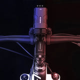 Rockbros 24310002001 bicycle light 850 lm with powerbank function + USB-C - USB-A cable - black