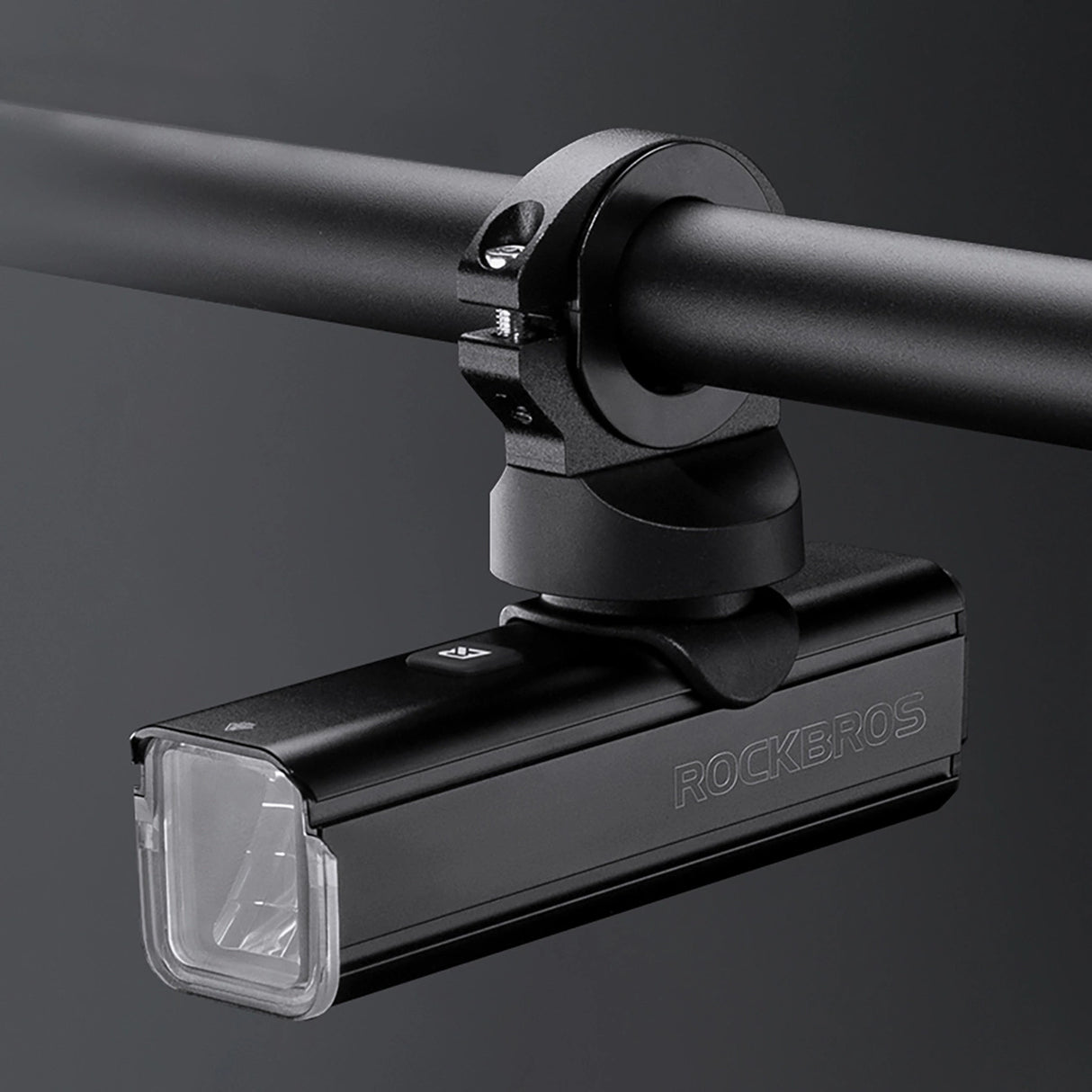 Rockbros 24610002001 forhjulslys 1000 lm + USB-C - USB-A kabel - sort