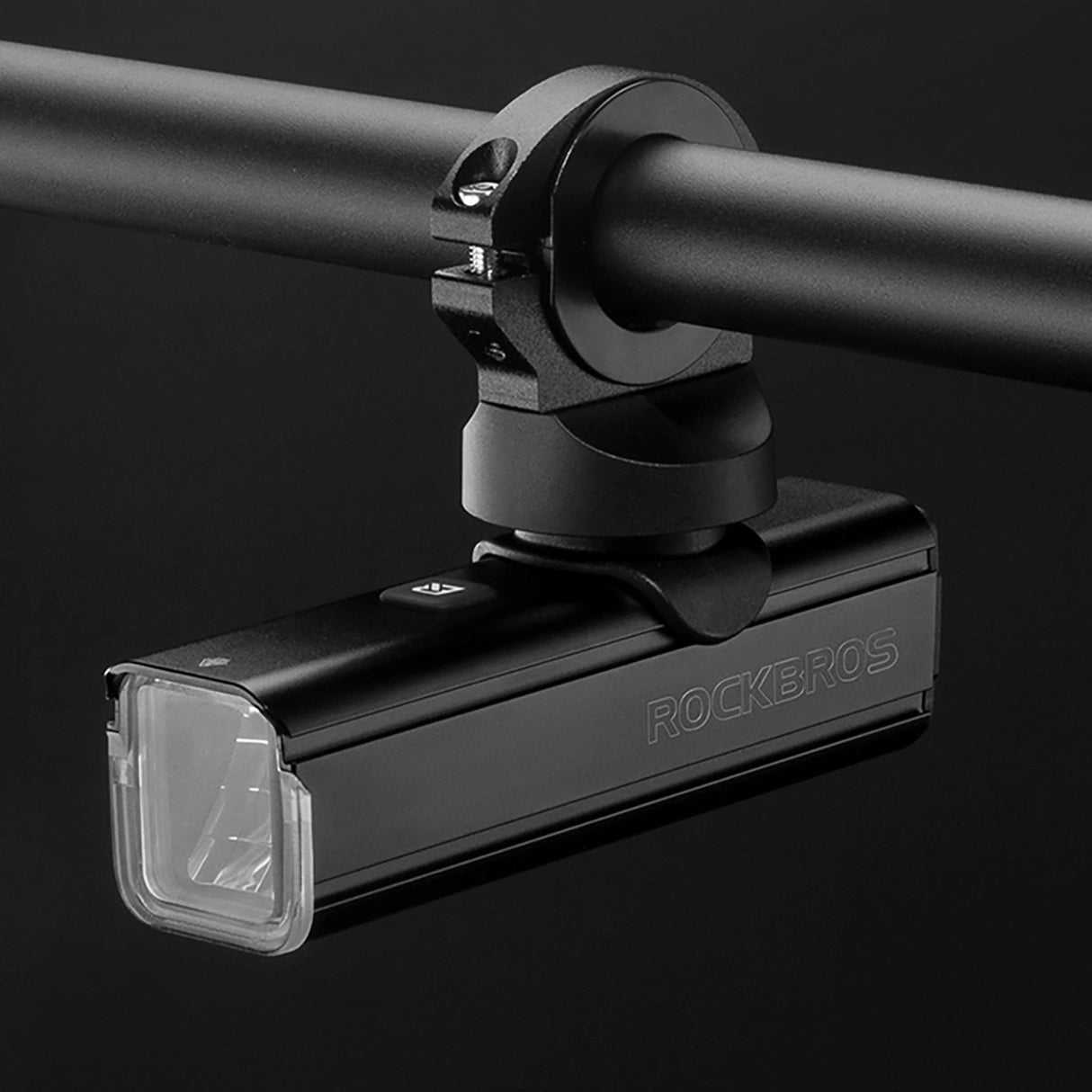 Rockbros 24610002001 forhjulslys 1000 lm + USB-C - USB-A kabel - sort